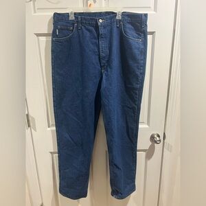 Carhartt Men's Relaxed Fit workwear Lined Denim Jeans 42x34